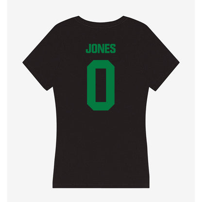North Texas - NCAA Football : Brandon Jones - Women's V-Neck T-Shirt-1