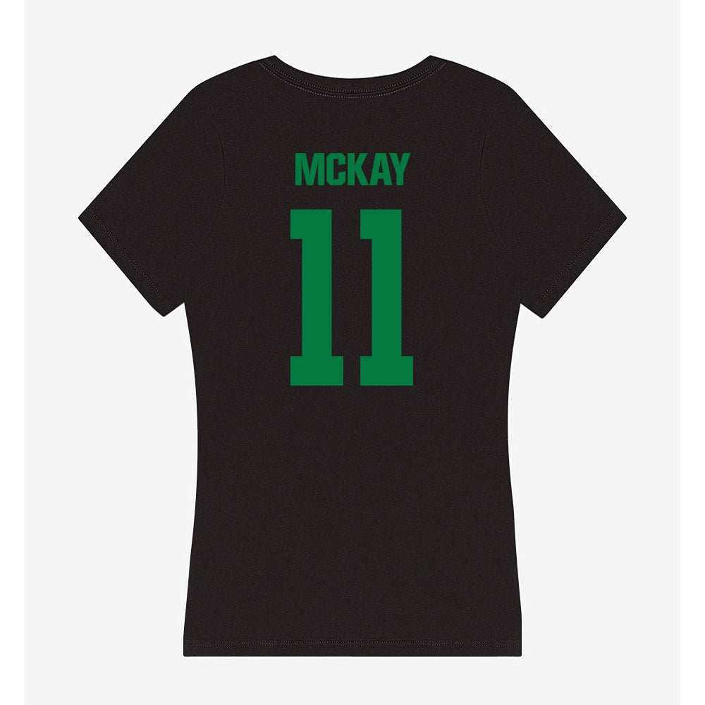 North Texas - NCAA Softball : Kadey McKay - Women's V-Neck T-Shirt-1