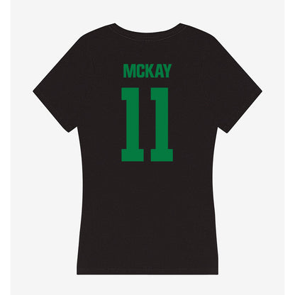 North Texas - NCAA Softball : Kadey McKay - Women's V-Neck T-Shirt-1