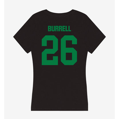 North Texas - NCAA Football : Smaje Burrell - Women's V-Neck T-Shirt-1