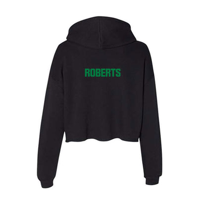 North Texas - NCAA Women's Track & Field : Ava Roberts - Women's Crop Fleece Hoodie-1