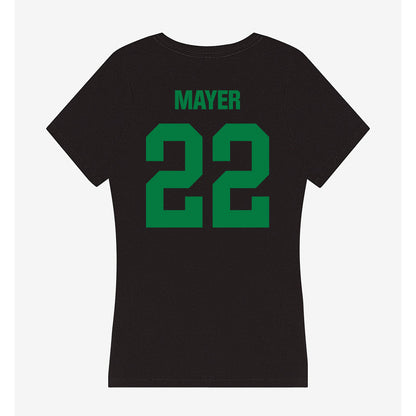 North Texas - NCAA Softball : Sienna Mayer - Women's V-Neck T-Shirt-1