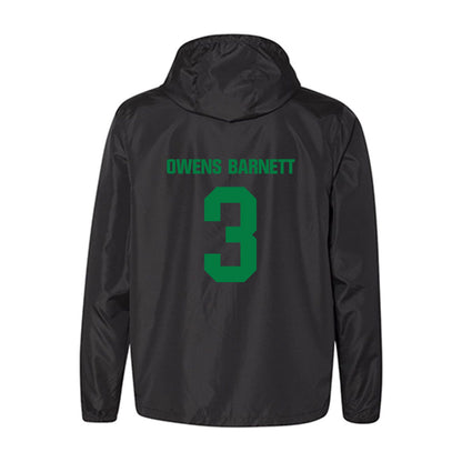 North Texas - NCAA Women's Basketball : Jazzy Owens Barnett - Windbreaker-1