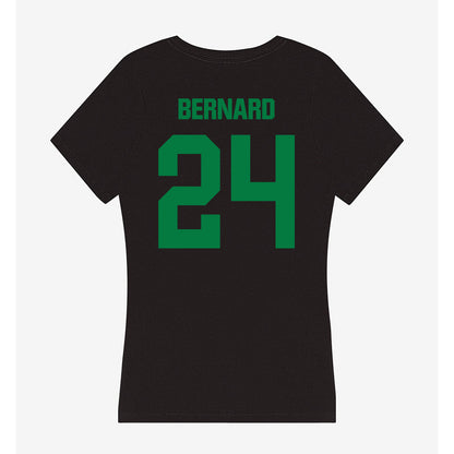 North Texas - NCAA Women's Soccer : Mia Bernard - Women's V-Neck T-Shirt-1