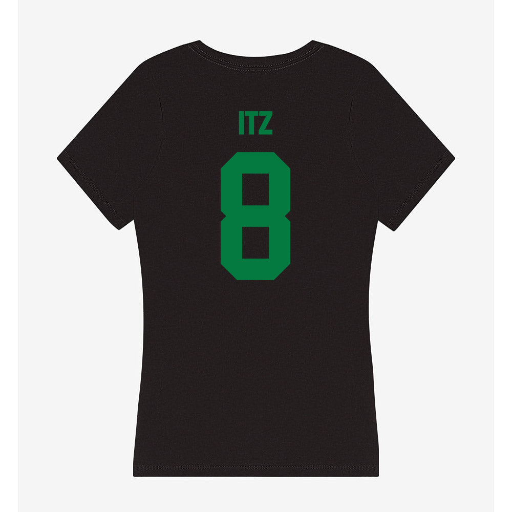 North Texas - NCAA Women's Soccer : Ava Itz - Women's V-Neck T-Shirt-1