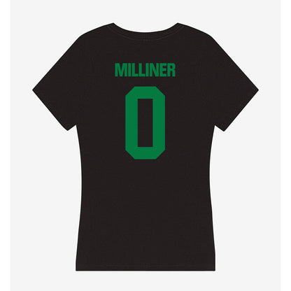 North Texas - NCAA Football : Corri Milliner - Women's V-Neck T-Shirt-1