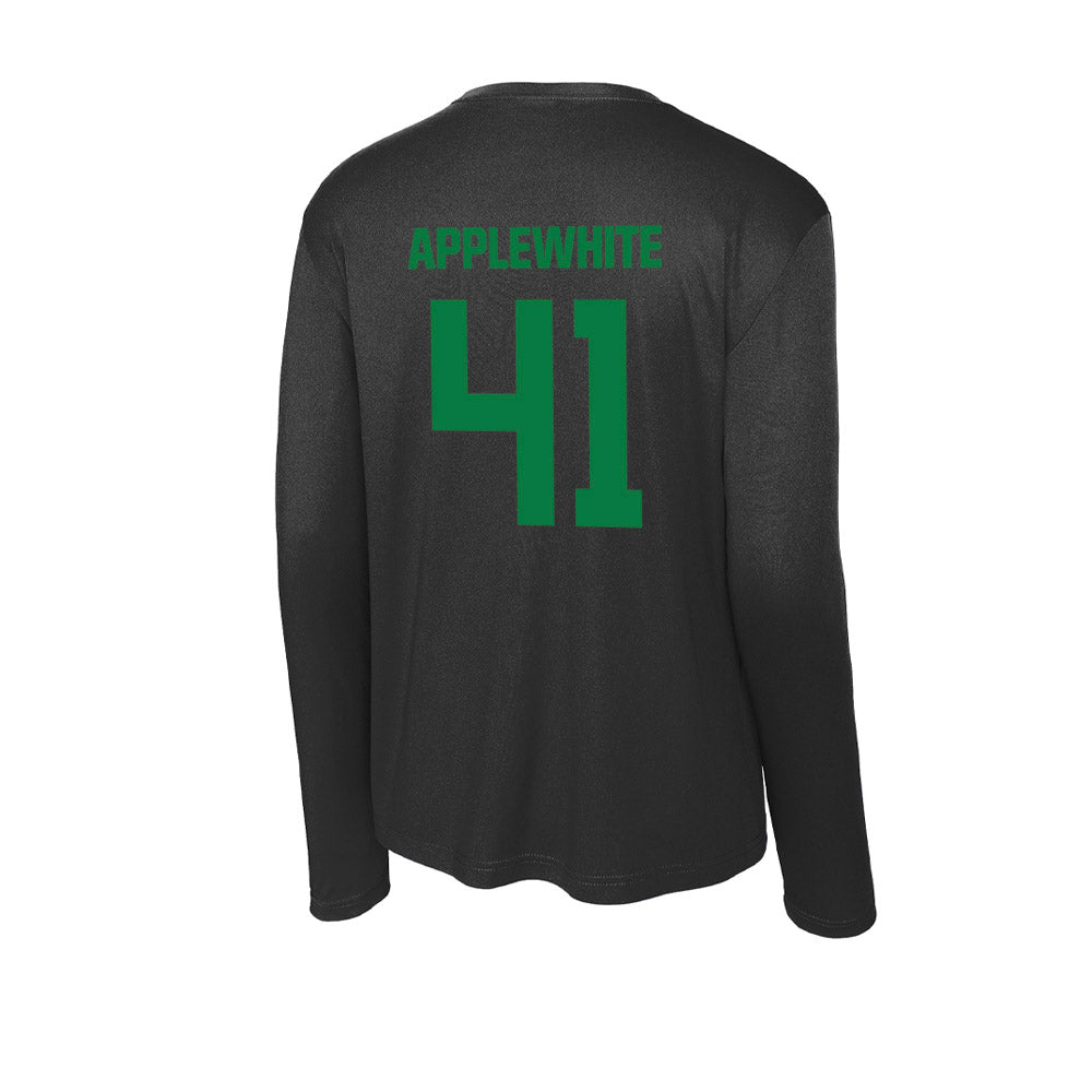 North Texas - NCAA Football : Cason Applewhite - Activewear Long Sleeve T-Shirt-1