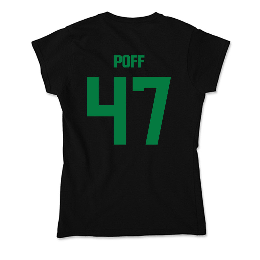 North Texas - NCAA Football : Jacob Poff - Soft Style Women’s T-Shirt-1