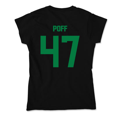 North Texas - NCAA Football : Jacob Poff - Soft Style Women’s T-Shirt-1