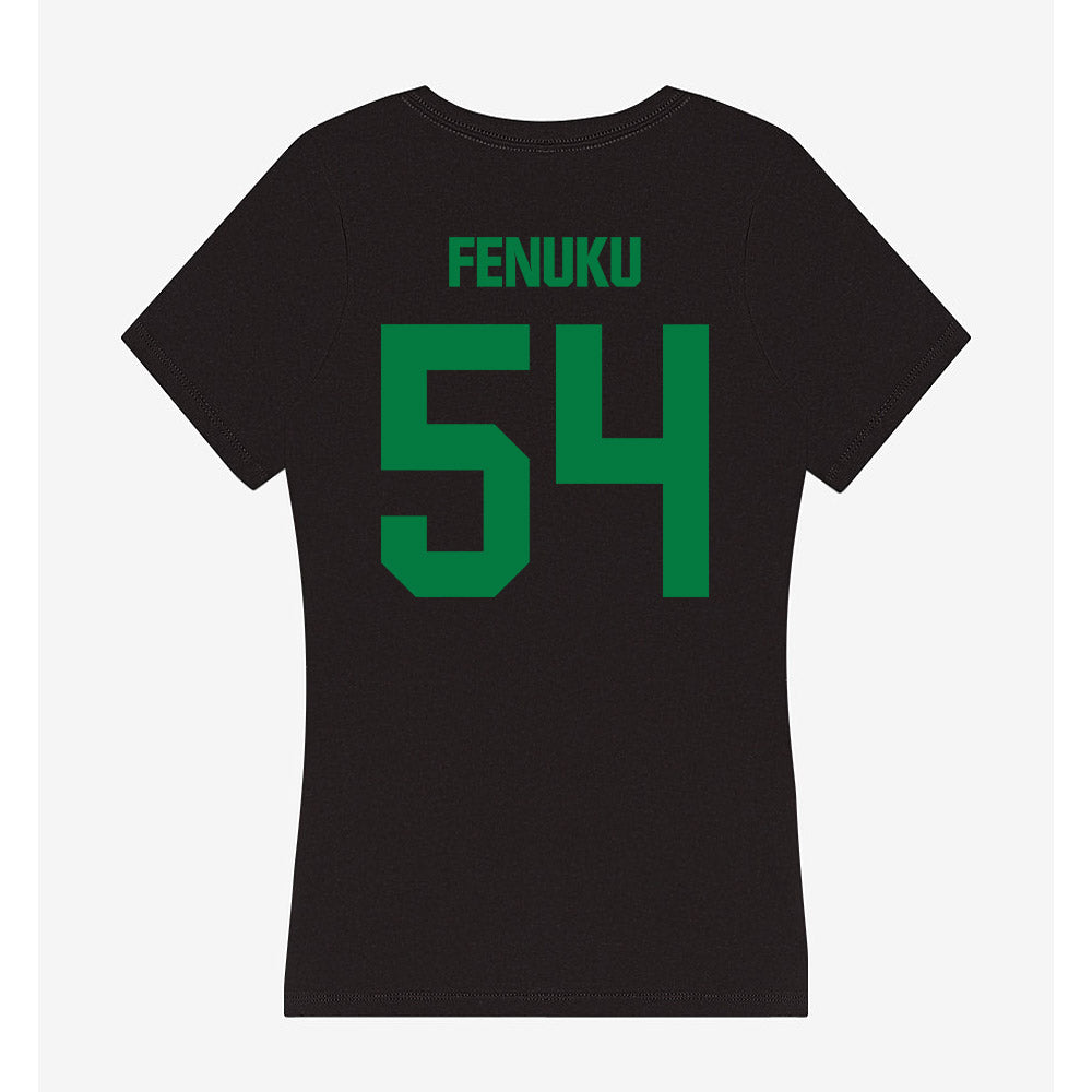 North Texas - NCAA Football : Henry Fenuku - Women's V-Neck T-Shirt-1