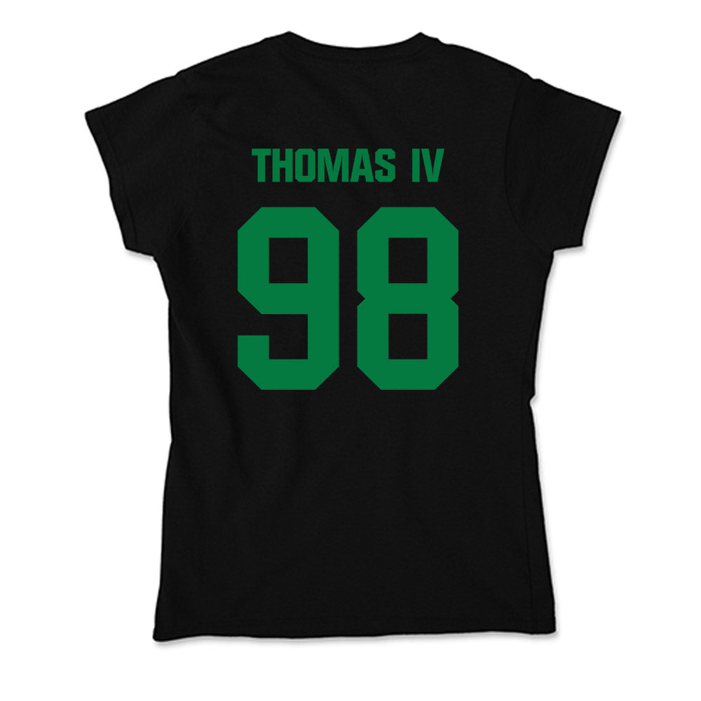 North Texas - NCAA Football : Curlee Thomas IV - Soft Style Women’s T-Shirt-1