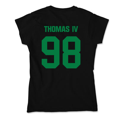 North Texas - NCAA Football : Curlee Thomas IV - Soft Style Women’s T-Shirt-1