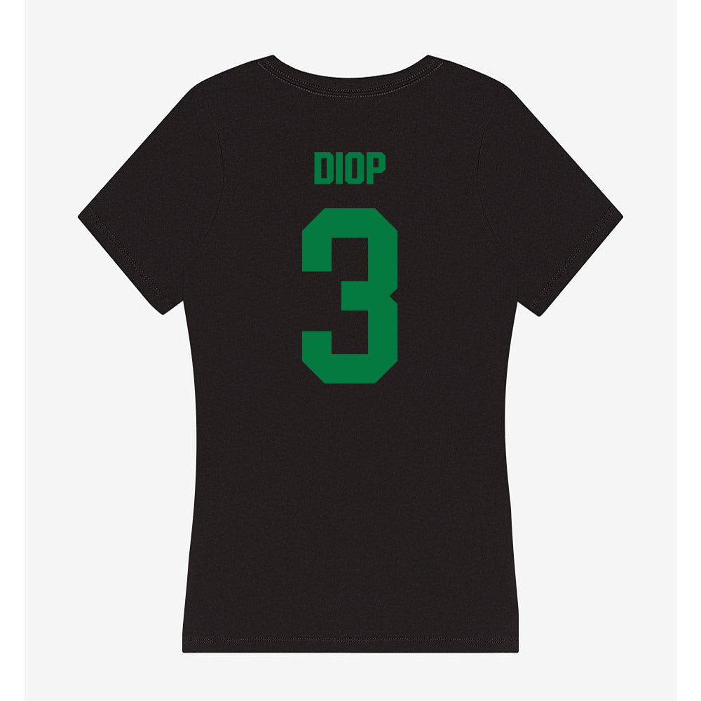 North Texas - NCAA Men's Basketball : Amar Diop - Women's V-Neck T-Shirt-1