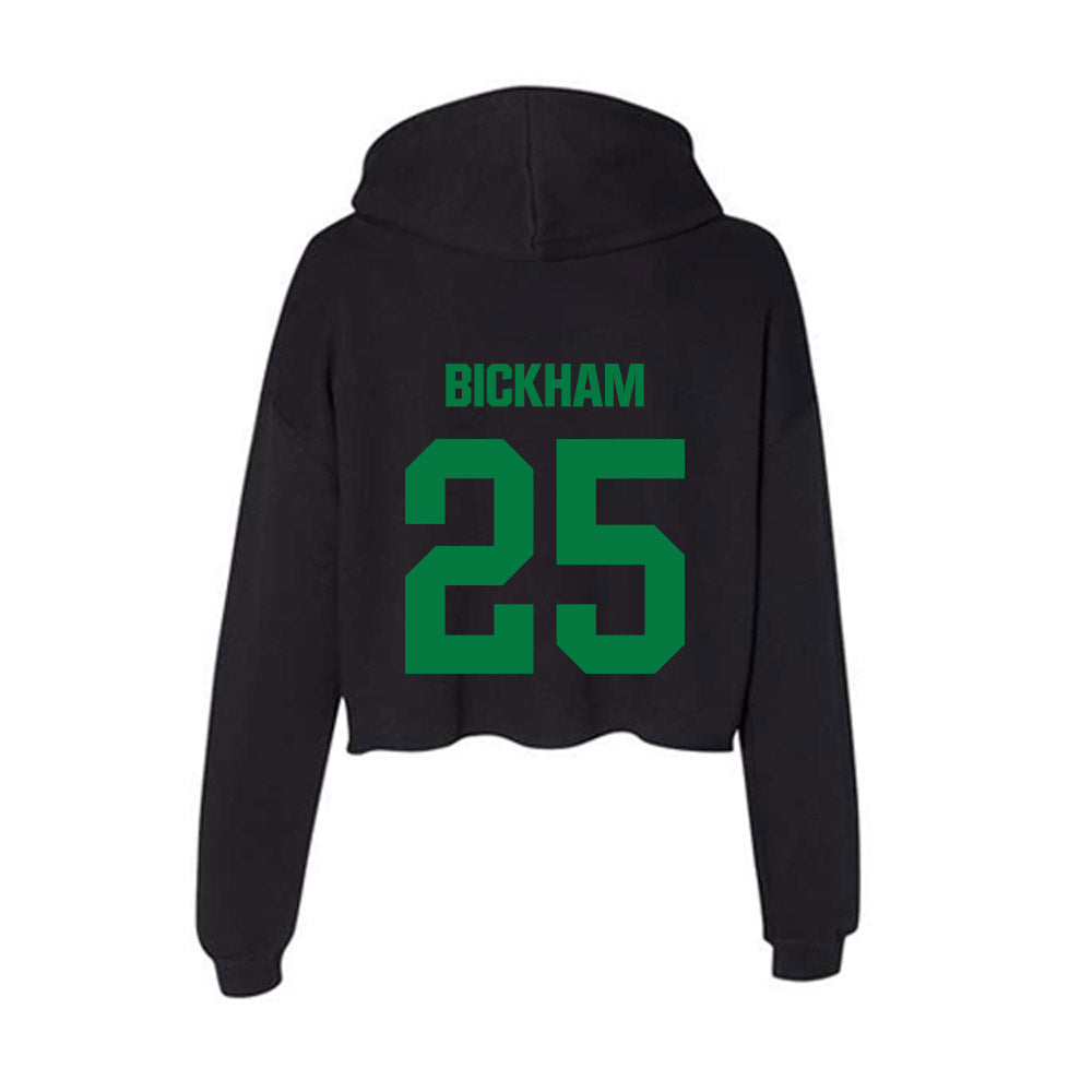 North Texas - NCAA Football : Ja'Bree Bickham - Women's Crop Fleece Hoodie-1
