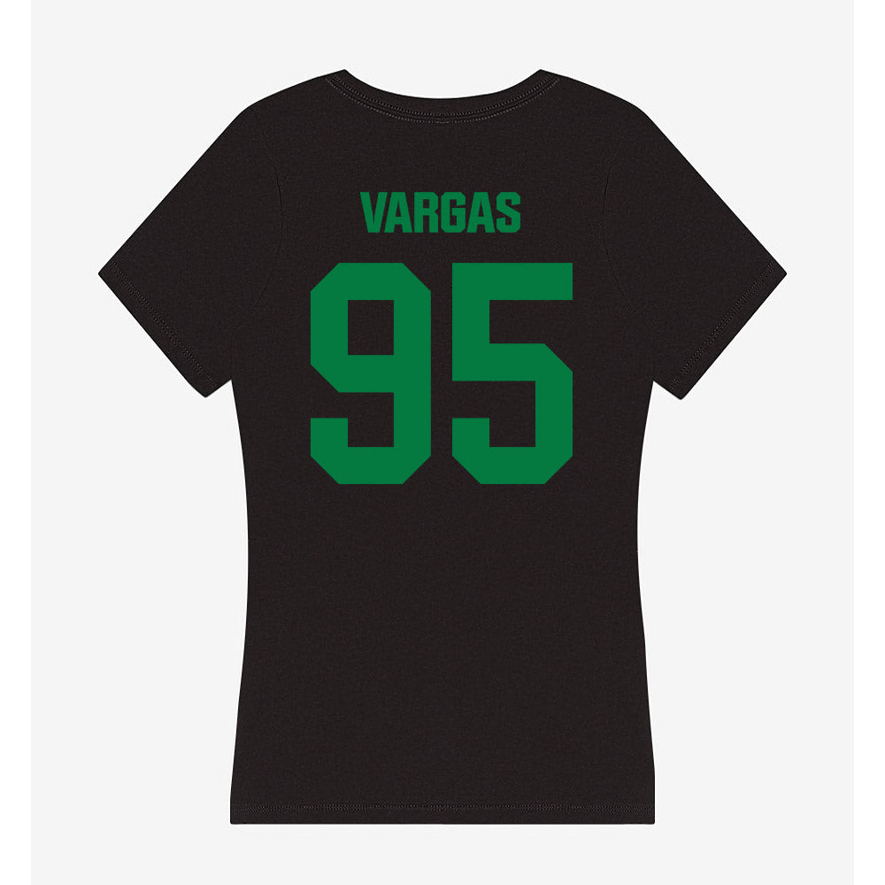 North Texas - NCAA Football : Rudy Vargas - Women's V-Neck T-Shirt-1