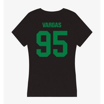 North Texas - NCAA Football : Rudy Vargas - Women's V-Neck T-Shirt-1