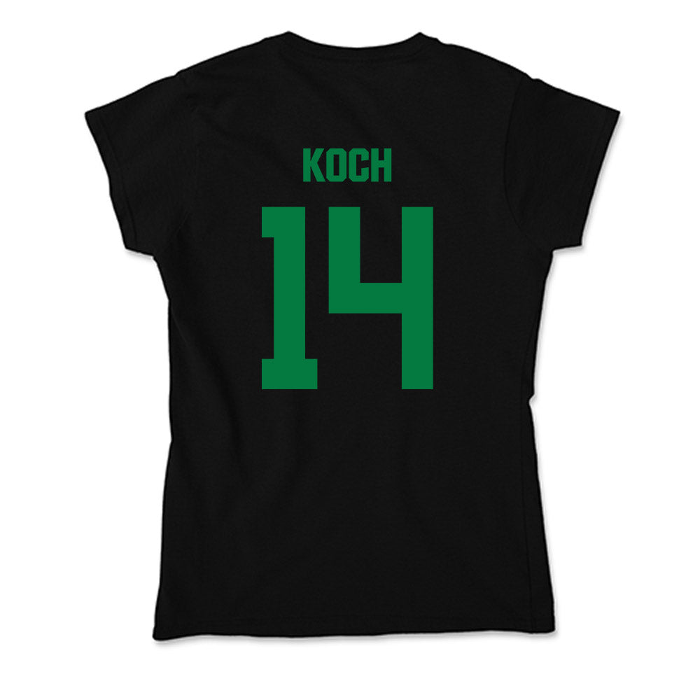 North Texas - NCAA Football : Kyle Koch - Soft Style Women’s T-Shirt-1