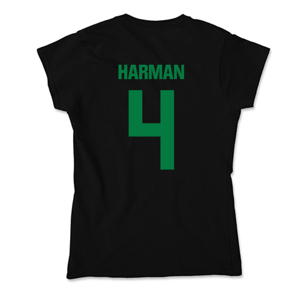 North Texas - NCAA Softball : Bradi Harman - Soft Style Women’s T-Shirt-1