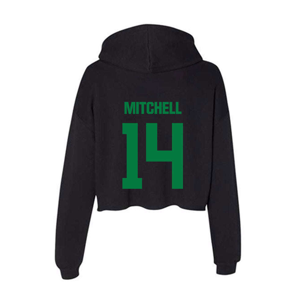 North Texas - NCAA Women's Soccer : SaMya Mitchell - Women's Crop Fleece Hoodie-1
