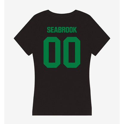 North Texas - NCAA Women's Soccer : Sarah Margaret Seabrook - Women's V-Neck T-Shirt-1
