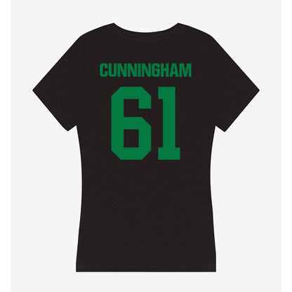North Texas - NCAA Football : Drew Cunningham - Women's V-Neck T-Shirt-1