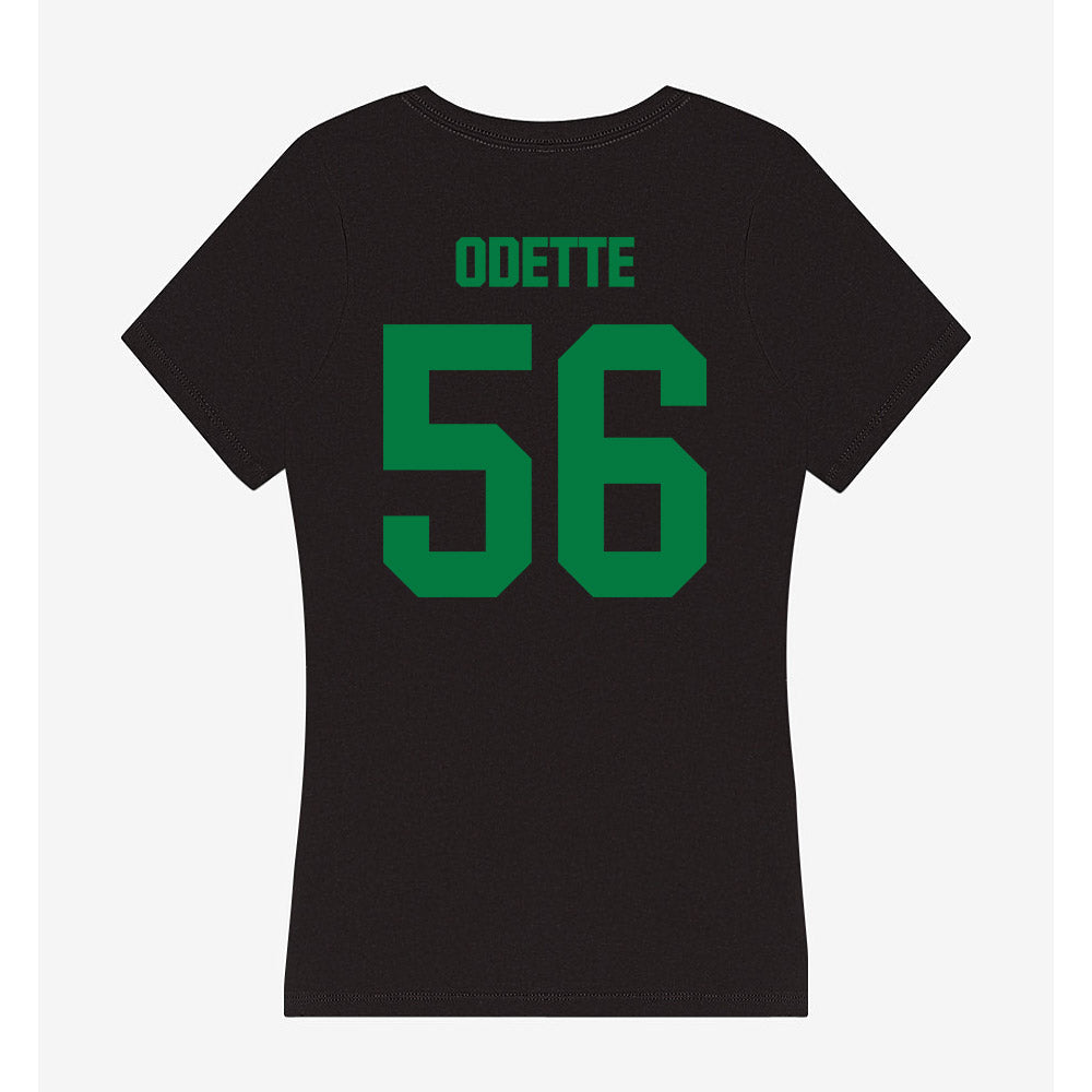 North Texas - NCAA Football : Austin Odette - Women's V-Neck T-Shirt-1