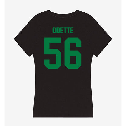North Texas - NCAA Football : Austin Odette - Women's V-Neck T-Shirt-1