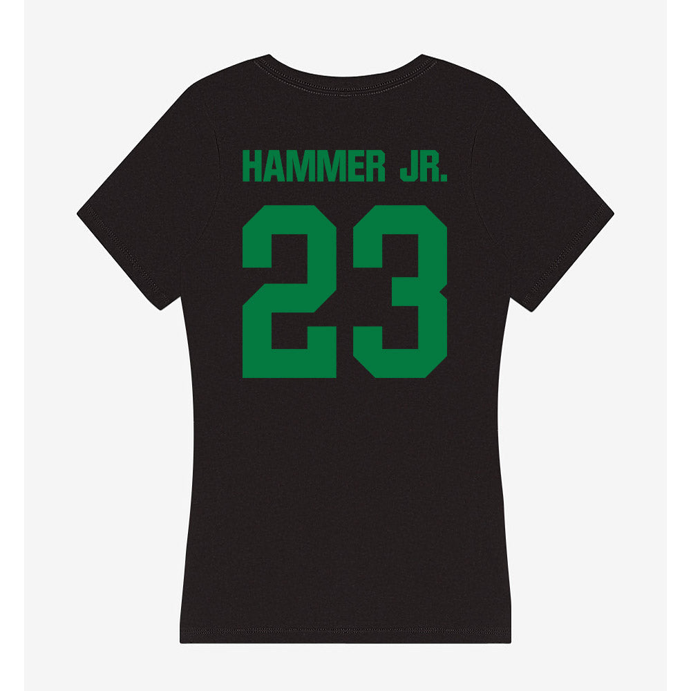 North Texas - NCAA Men's Basketball : Buddy Hammer Jr. - Women's V-Neck T-Shirt-1