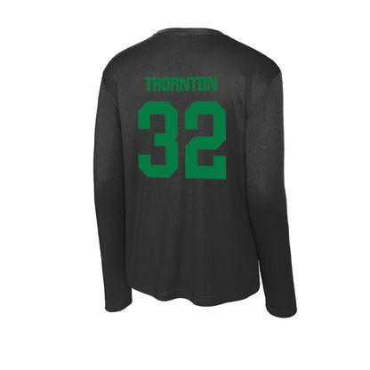 North Texas - NCAA Women's Basketball : Shelby Thornton - Activewear Long Sleeve T-Shirt-1
