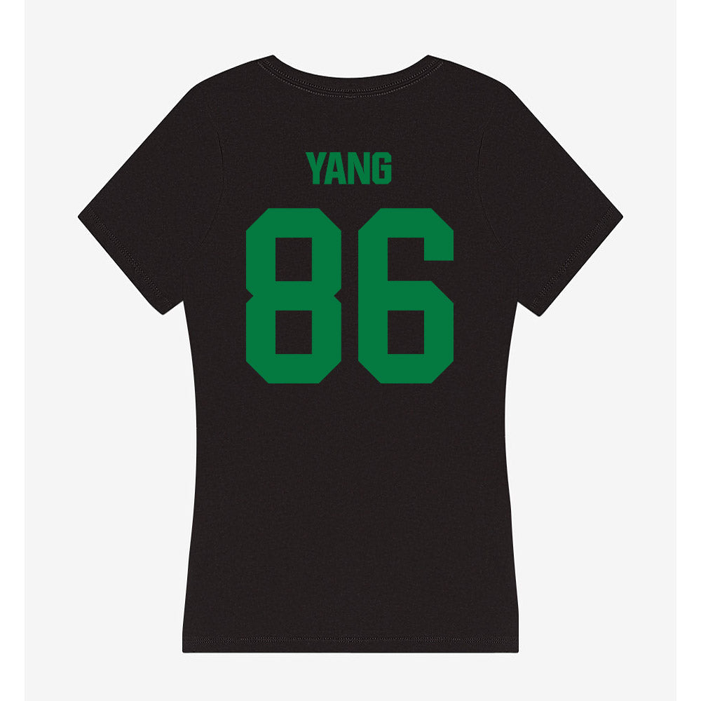 North Texas - NCAA Football : Zach Yang - Women's V-Neck T-Shirt-1