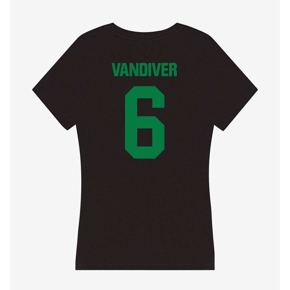 North Texas - NCAA Women's Soccer : Lillian Vandiver - Women's V-Neck T-Shirt-1