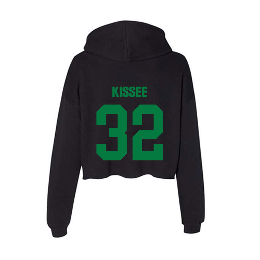 North Texas - NCAA Women's Soccer : Kylie Kissee - Women's Crop Fleece Hoodie-1