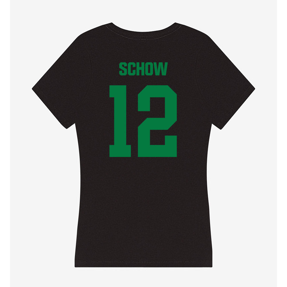 North Texas - NCAA Softball : Sofia Schow - Women's V-Neck T-Shirt-1