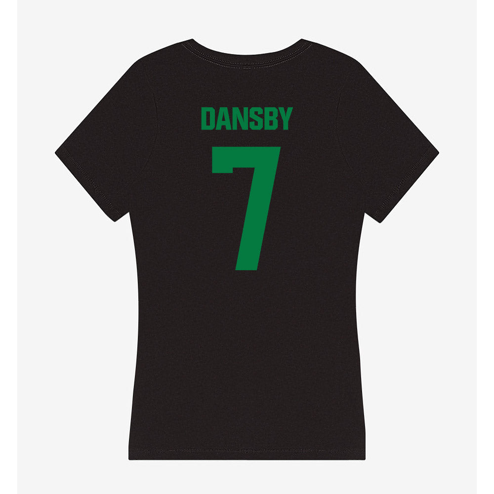 North Texas - NCAA Women's Soccer : Kelby Dansby - Women's V-Neck T-Shirt-1