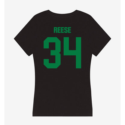 North Texas - NCAA Football : Brenden Reese - Women's V-Neck T-Shirt-1