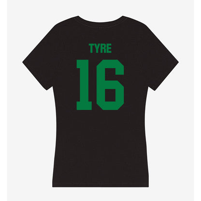 North Texas - NCAA Football : James Tyre - Women's V-Neck T-Shirt-1
