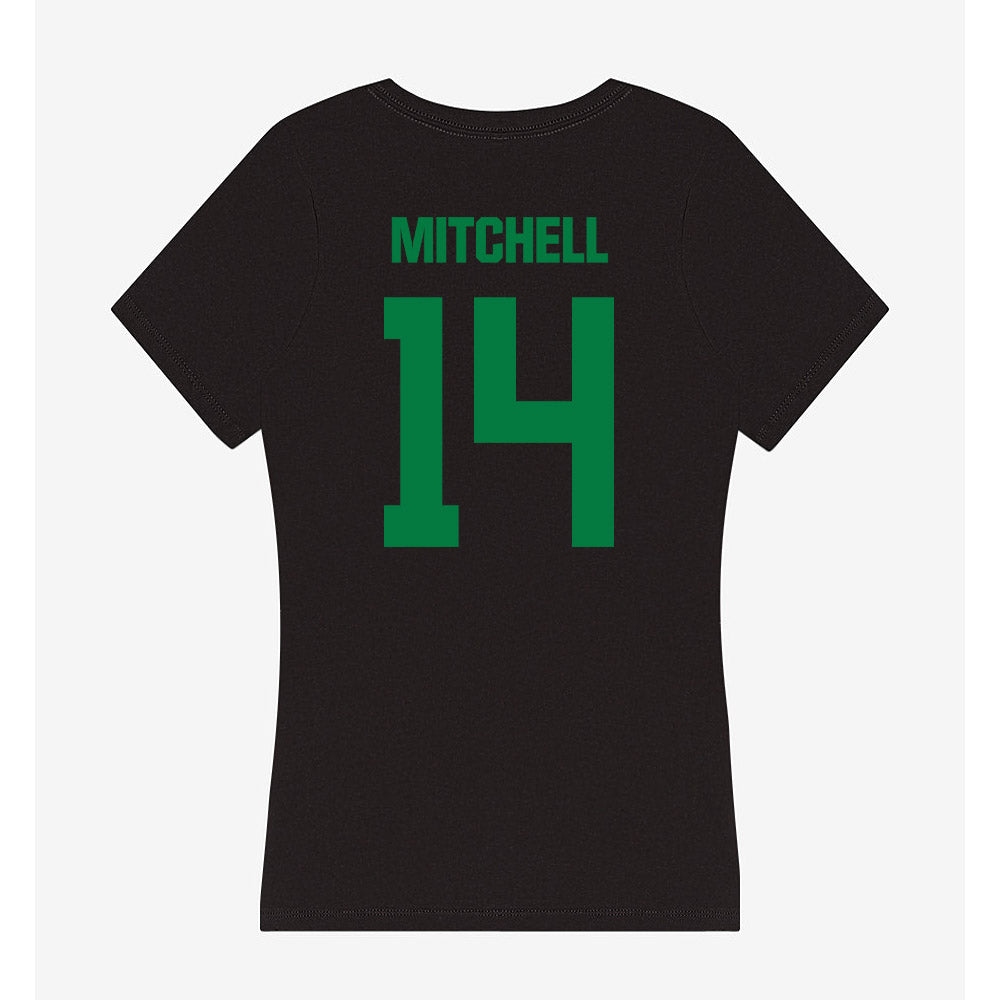 North Texas - NCAA Women's Soccer : SaMya Mitchell - Women's V-Neck T-Shirt-1