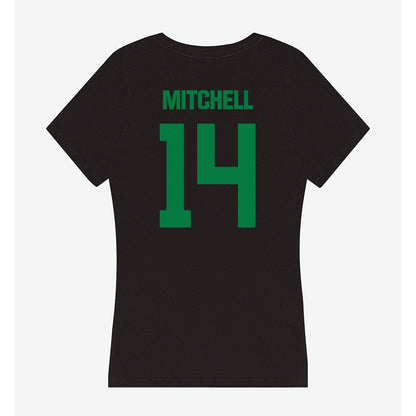 North Texas - NCAA Women's Soccer : SaMya Mitchell - Women's V-Neck T-Shirt-1