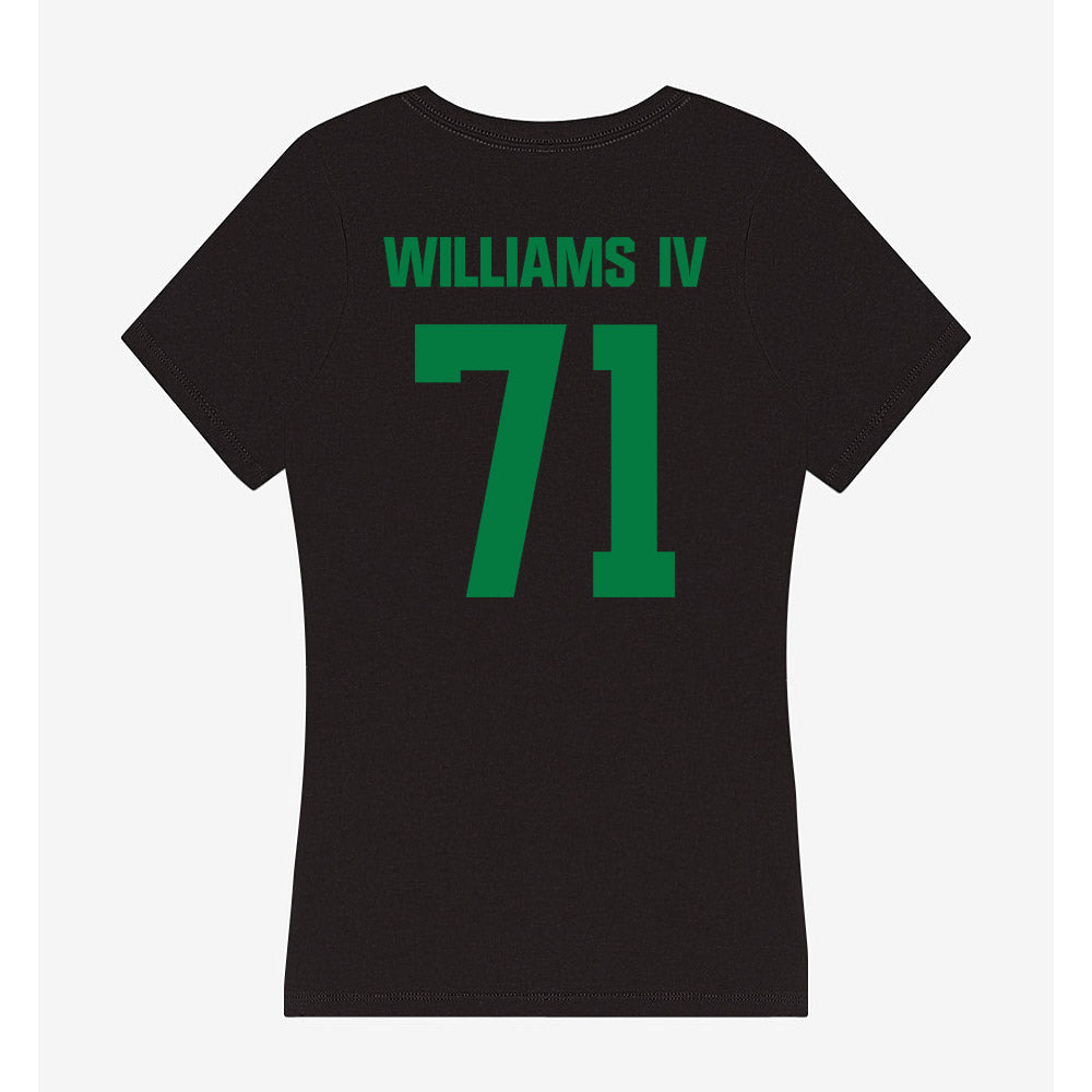 North Texas - NCAA Football : Johnny Williams IV - Women's V-Neck T-Shirt-1