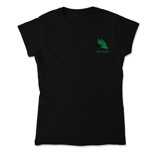 North Texas - NCAA Women's Volleyball : Madi Smith - Soft Style Women’s T-Shirt-0