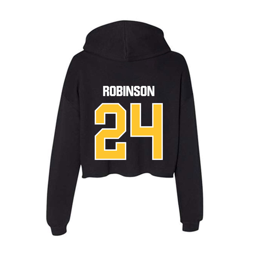 Southern Miss - NCAA Football : Michael Robinson - Women's Crop Fleece Hooded Sweatshirt-1