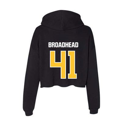 Southern Miss - NCAA Baseball : Teague Broadhead - Women's Crop Fleece Hoodie-1