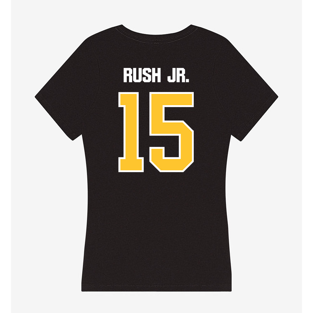 Southern Miss - NCAA Football : Jeffery Rush Jr. - Women's V-Neck T-Shirt-1