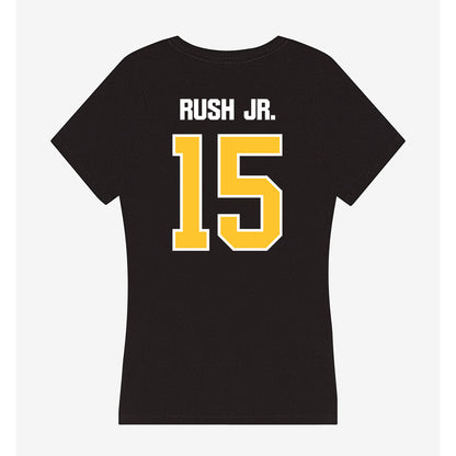 Southern Miss - NCAA Football : Jeffery Rush Jr. - Women's V-Neck T-Shirt-1