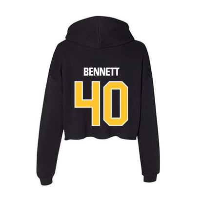 Southern Miss - NCAA Softball : Kayce Bennett - Women's Crop Fleece Hoodie-1