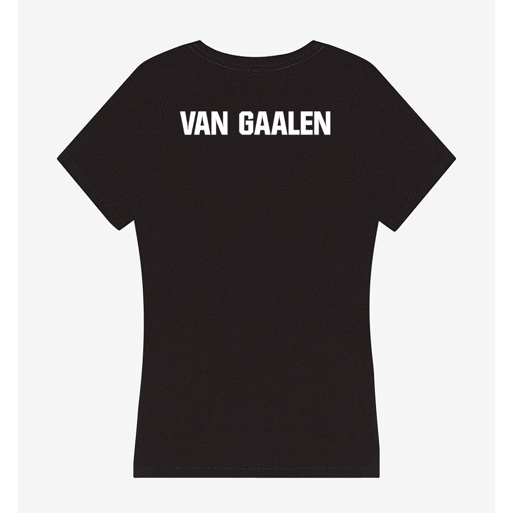 Southern Miss - NCAA Women's Golf : Savannah Van Gaalen - Women's V-Neck T-Shirt-1