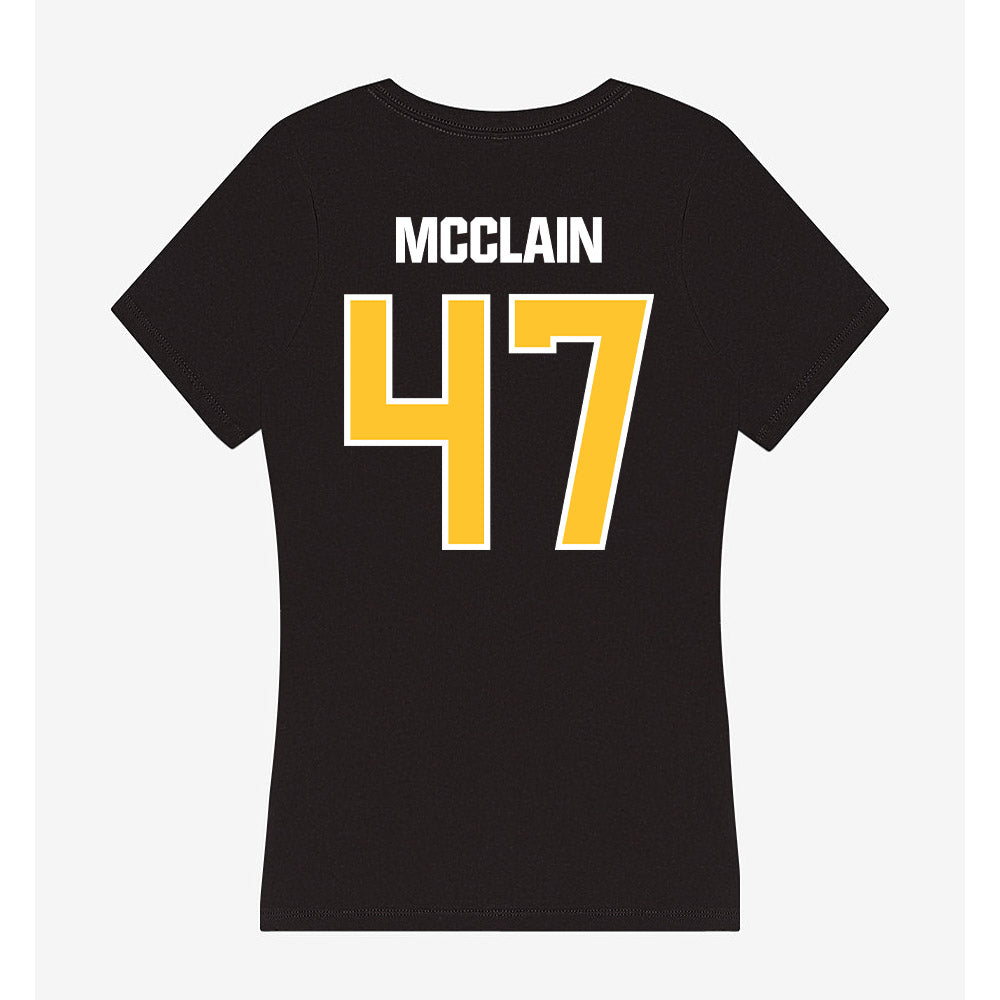 Southern Miss - NCAA Football : Cannon McClain - Women's V-Neck T-Shirt-1