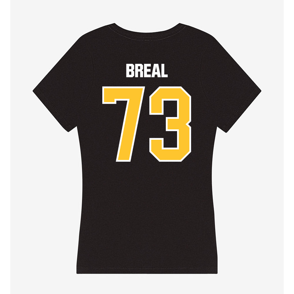 Southern Miss - NCAA Football : Hayden Breal - Women's V-Neck T-Shirt-1
