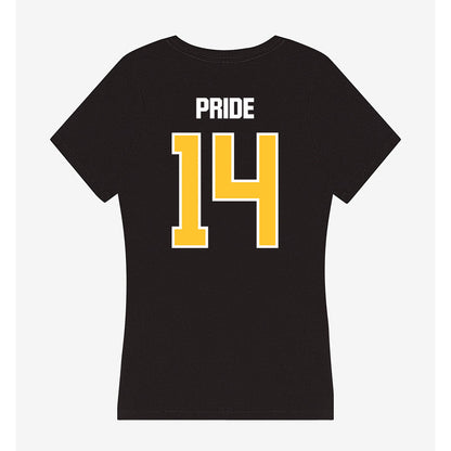 Southern Miss - NCAA Football : Jordan Pride - Women's V-Neck T-Shirt-1