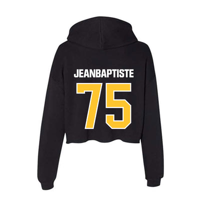 Southern Miss - NCAA Football : Casey Jeanbaptiste - Women's Crop Fleece Hoodie-1